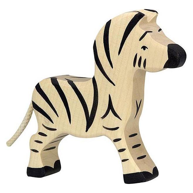 Holztiger Zebra, klein, 80153 (80153.1)