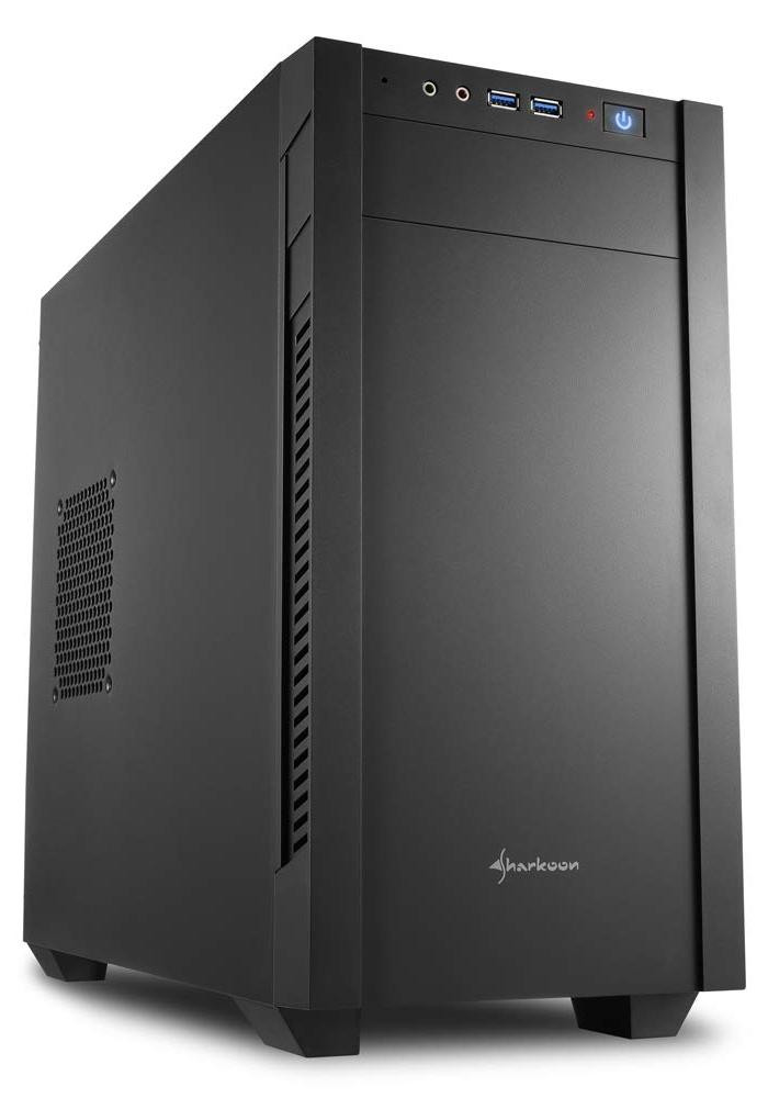 Selius Micro ATX Behuizing Zwart met Zijraam en Optimale Ventilatie