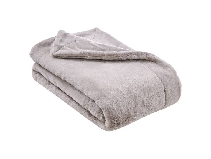 Decke WILD THING 150 x 2 x 200cm Silber/Silber Polyester