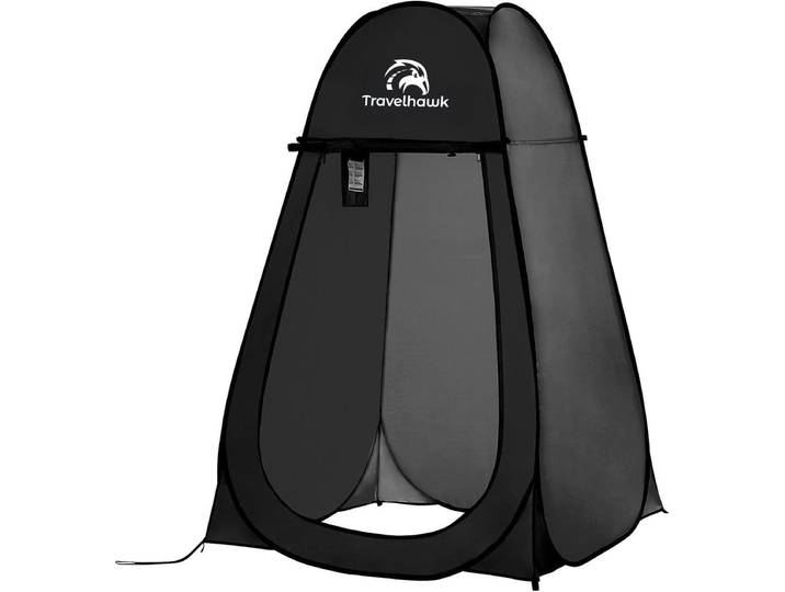 Travelhawk Pop Up Douchetent - Privacytent - Snelle installatie - Lichtgewicht en duurzaam