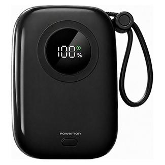 Powerton ENERGY DARK EDITION 10000mAh, schwarz (10000 mAh, 22.50 W) (72696106)