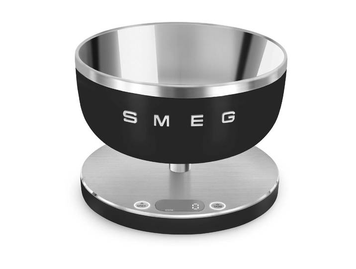 Servierwagen SMEG KSC01 WhMWW , schwarz, B:20,5cm H:15cm T:20,5cm, Rollwagen, Servierwagen