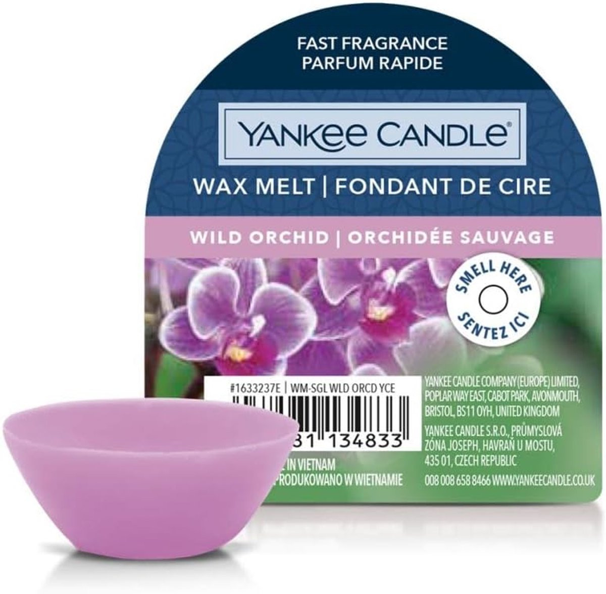 Wax Smelt Geurblokjes Tropisch Fruitig Wit 56 x 2 cm