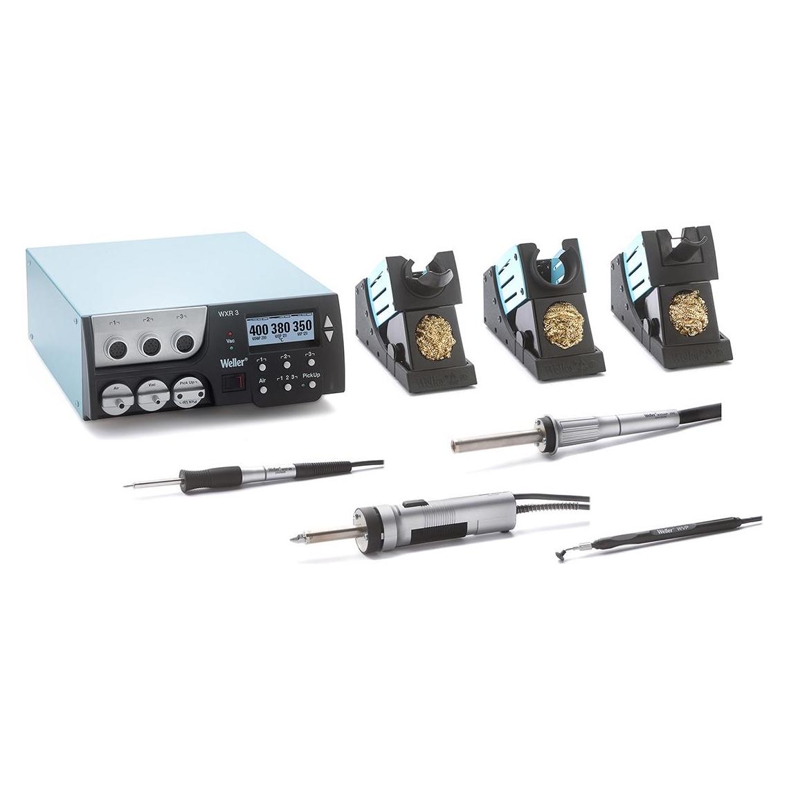 Weller Erem Vakuum Station WXR 3032 digital 420 W, 600 W 100 450 °C inkl. Ablage, Lötspitze, Entlötsaugpumpe (Lötstation) (T0053503699N)