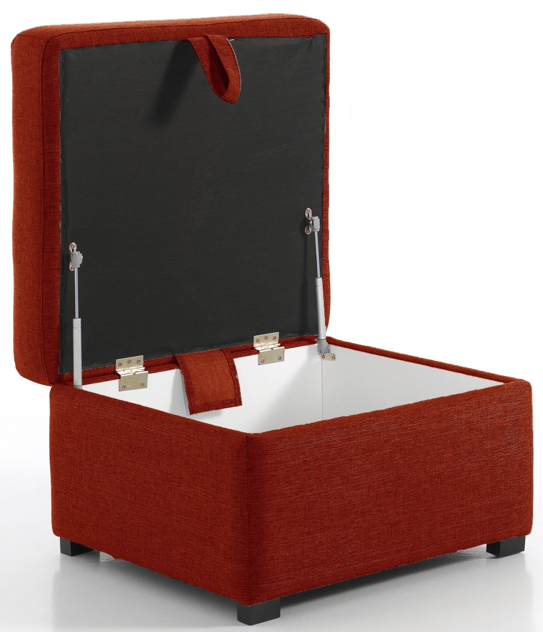 convertiblecenter Pouf carré, Rouille