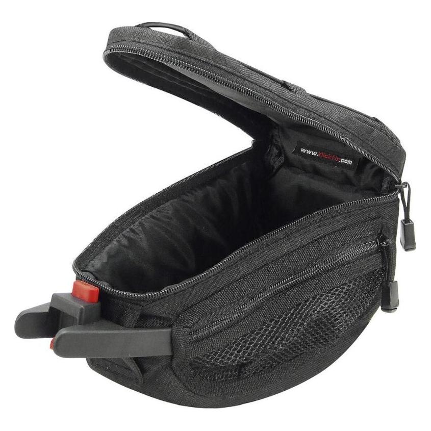 KlickFix Satteltasche Contoura (2 l, Satteltasche) (K0216CS-NOIR)