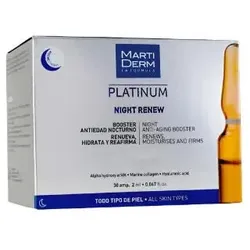 Martiderm Platinum Night Renew 30x2ml Ampullen