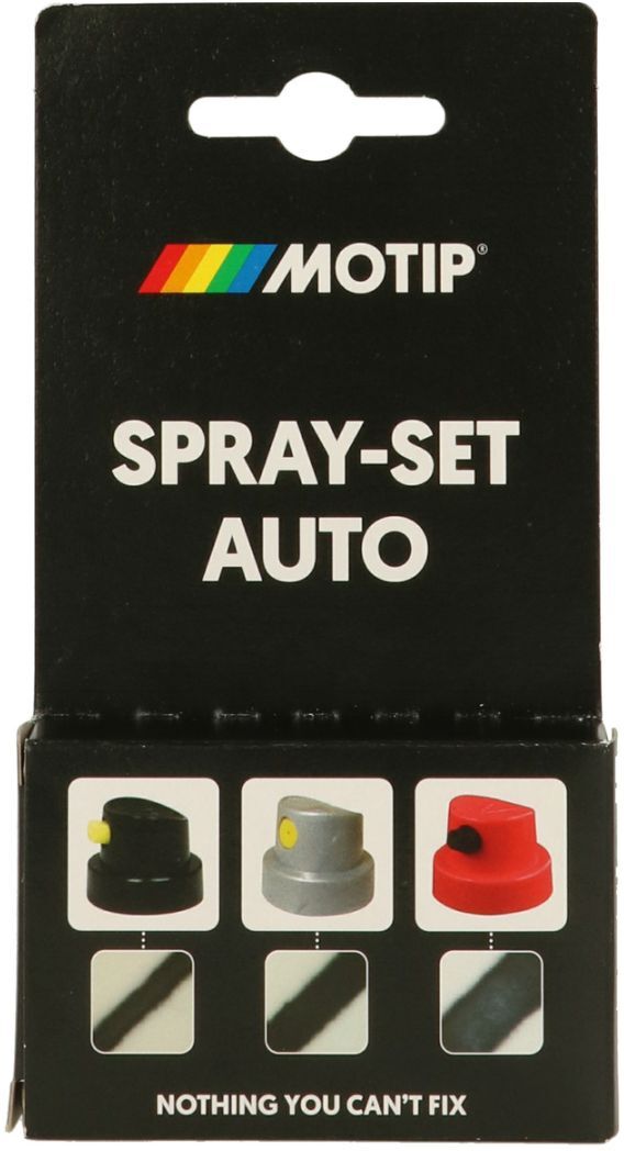 european aerosols MoTip SK-Set Motip Spray Set Auto, transparent