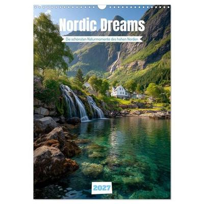 Nordic Dreams (Wandkalender 2027 DIN A3 hoch), CALVENDO Monatskalender