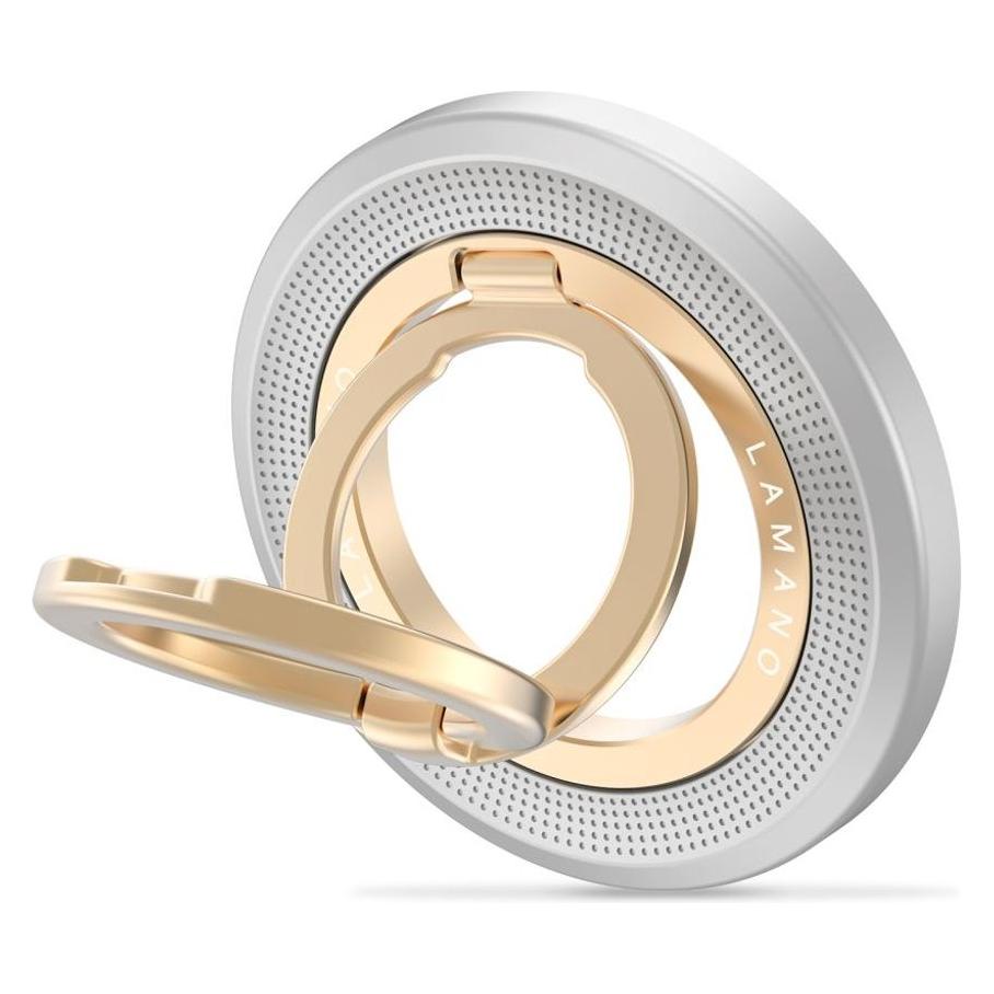 Tech-Protect Mmr700 Lamano Magnetischer Magsafe Handy-Ring Titan/Gold (5906302353095)