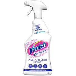 Vanish Oxi Action Multi Flecken Weiss Vorwaschspray 750 ml Fleckenentferner für Kleidung auf Sauerstoffbasis