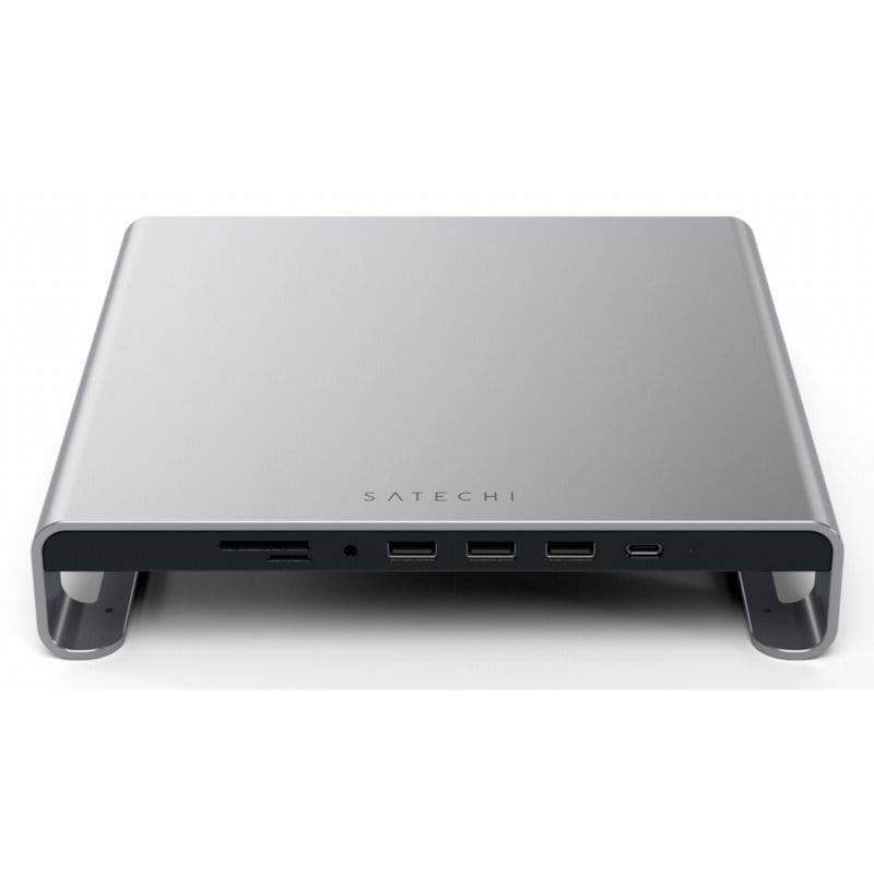 Satechi Aluminum Monitor Stand Hub für iMac space gray ST-AMSHM