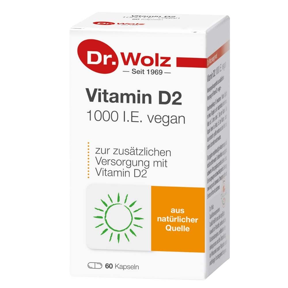 Vitamin D2 1000 I.e. vegan Kapseln 60 St