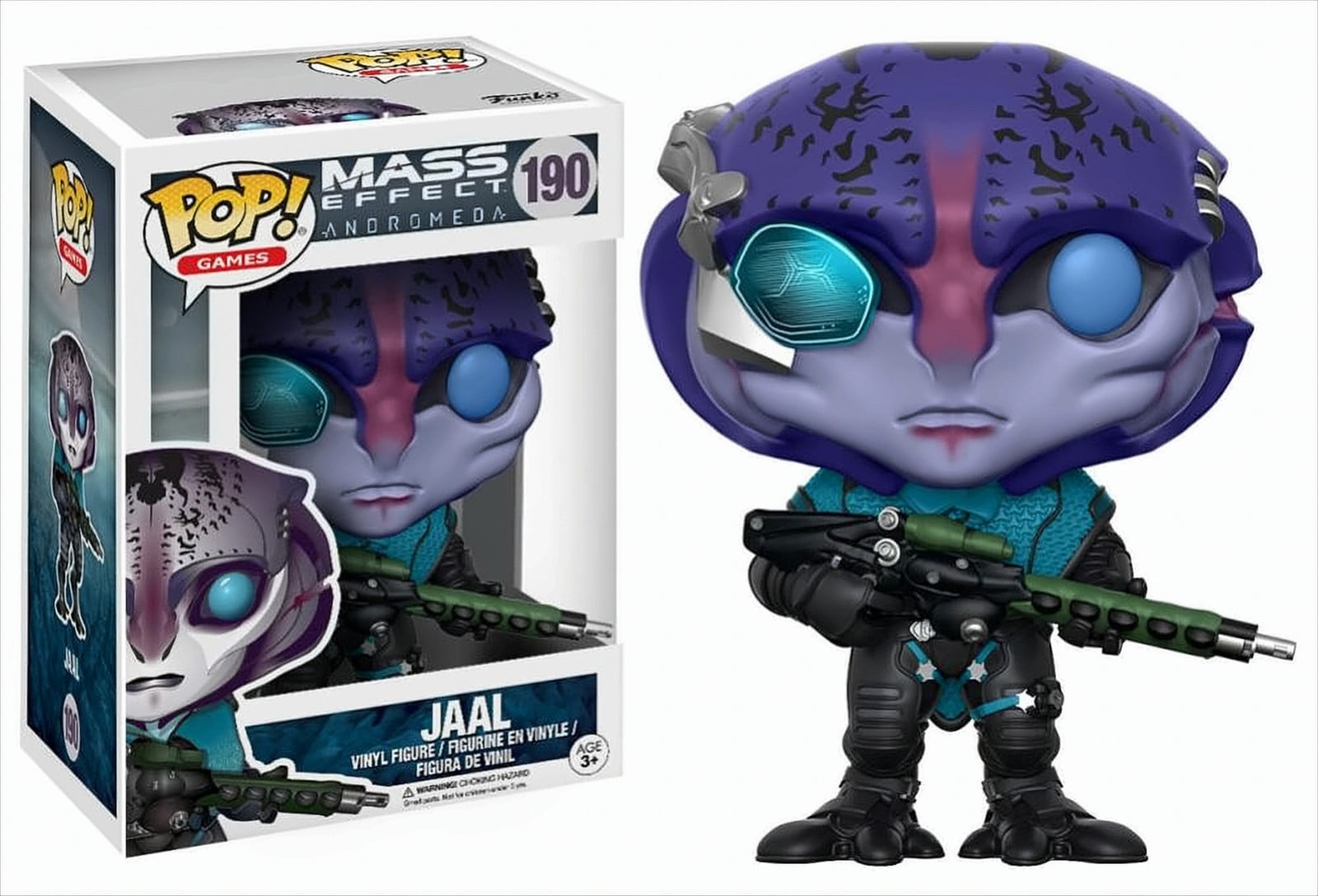 Funko Pop! Games Mass Effect Andromeda Jaal Figurine