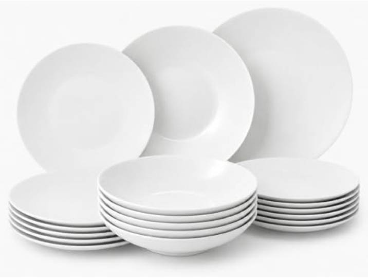 Rosenthal TAC Gropius Weiss Teller-Set 18tlg