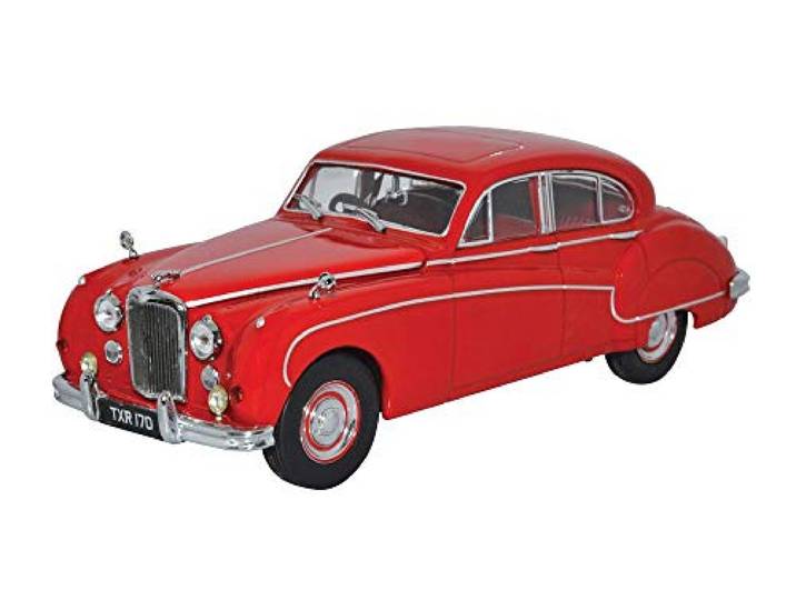 Oxford Diecast 43JAG8004 Jaguar MkVIII Carmen Red