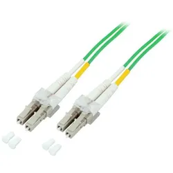 EFB Elektronik Duplex LC-LC 50/125μ OM5 10m 10m LC LC LSZH OM5 Grün Glasfaserkabel (10 m), Netzwerkkabel