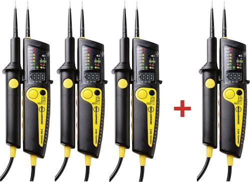 Beha Amprobe 2100-GAMMA+ BUNDLE Zweipoliger Spannungsprüfer CAT III 1000 V, CAT IV 600V Akustik, LCD, LED, Vibration