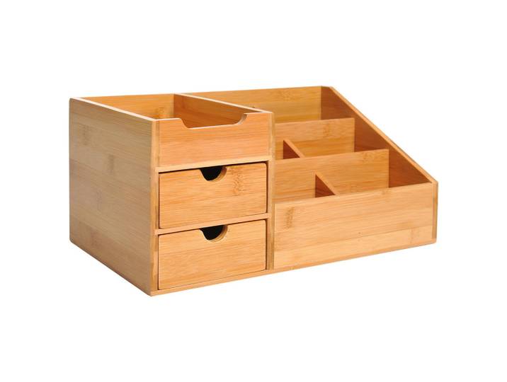 ComfortXL Schreibtischorganisator De-16662 Natur, Naturfarben, 205x155x33 cm, Freizeit & Co, Heimwerken, Werkstatteinrichtung, Werkzeugkoffer und Werkzeugboxen