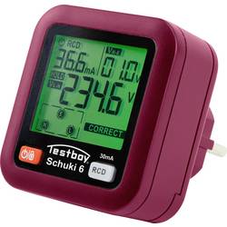 Testboy Testavit Schuki 6 Steckdosentester CAT II 300 V LCD 61610000