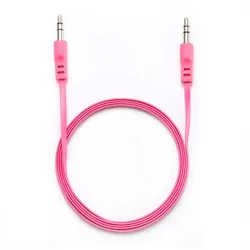 We-Vibe C ble Jack/Jack M/M plat 1.50m - fushia 3.5mm (1.50 m, AUX Kabel), Audiokabel