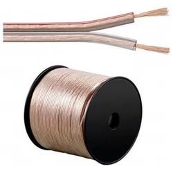 HDgear Transparent OFC (30 m, 2.50 mm2), Lautsprecherkabel, Transparent