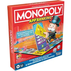 Monopoly Monopoly App Banking Brettspiel (Deutsch, 2 - 6 Spieler)