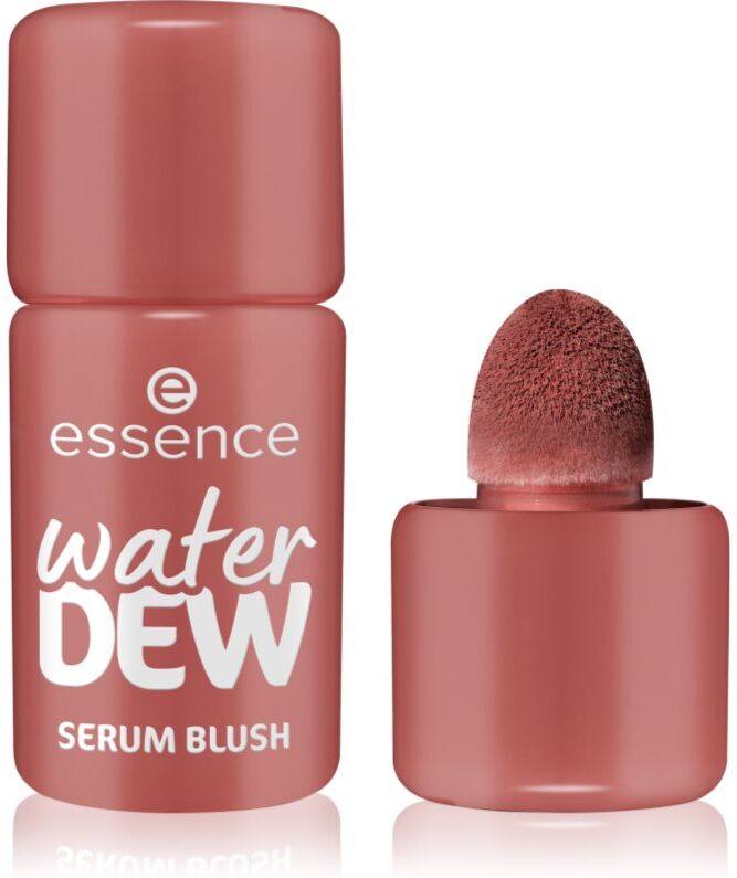 essence water DEW SERUM BLUSH liquid blusher with brightening effect shade 30 Rose Mood 3.5 ml