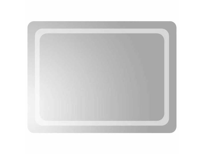 Moderne Miroir de salle de bain à LED 80x60 cm Miroir Décoration @EU45290