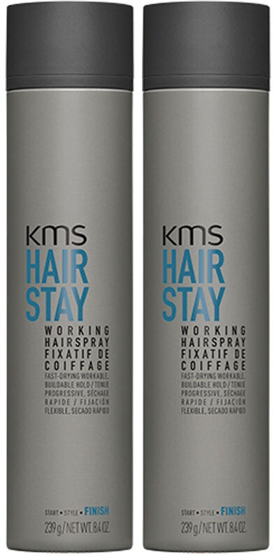 KMS HairStay Working Hairspray 239g Double