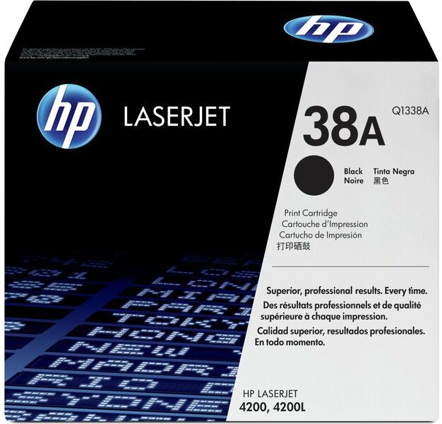 HP 38A (Q1338A) - Schwarz - Toner