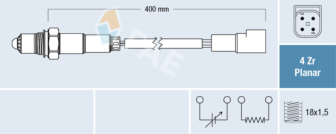 Fae Lambdasonde 77244 Für Ford