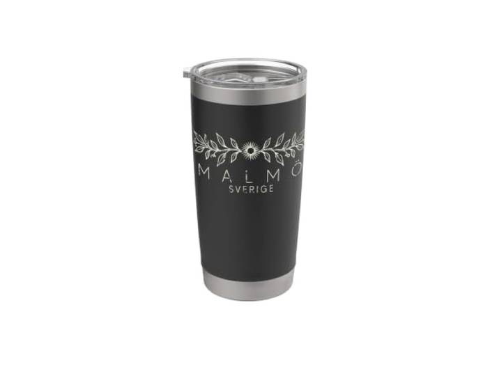 Malmo Suède Bohème - Malmö Sverige Gobelet isotherme en acier inoxydable double paroi