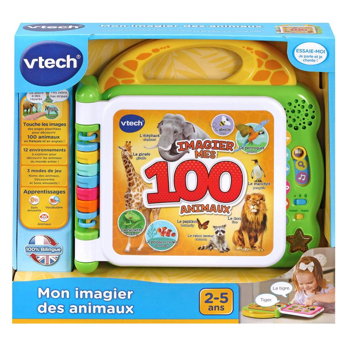 VTech Mon imagier des animaux bilingue (Französisch, 2 - 5 Jahre) (170.609545)