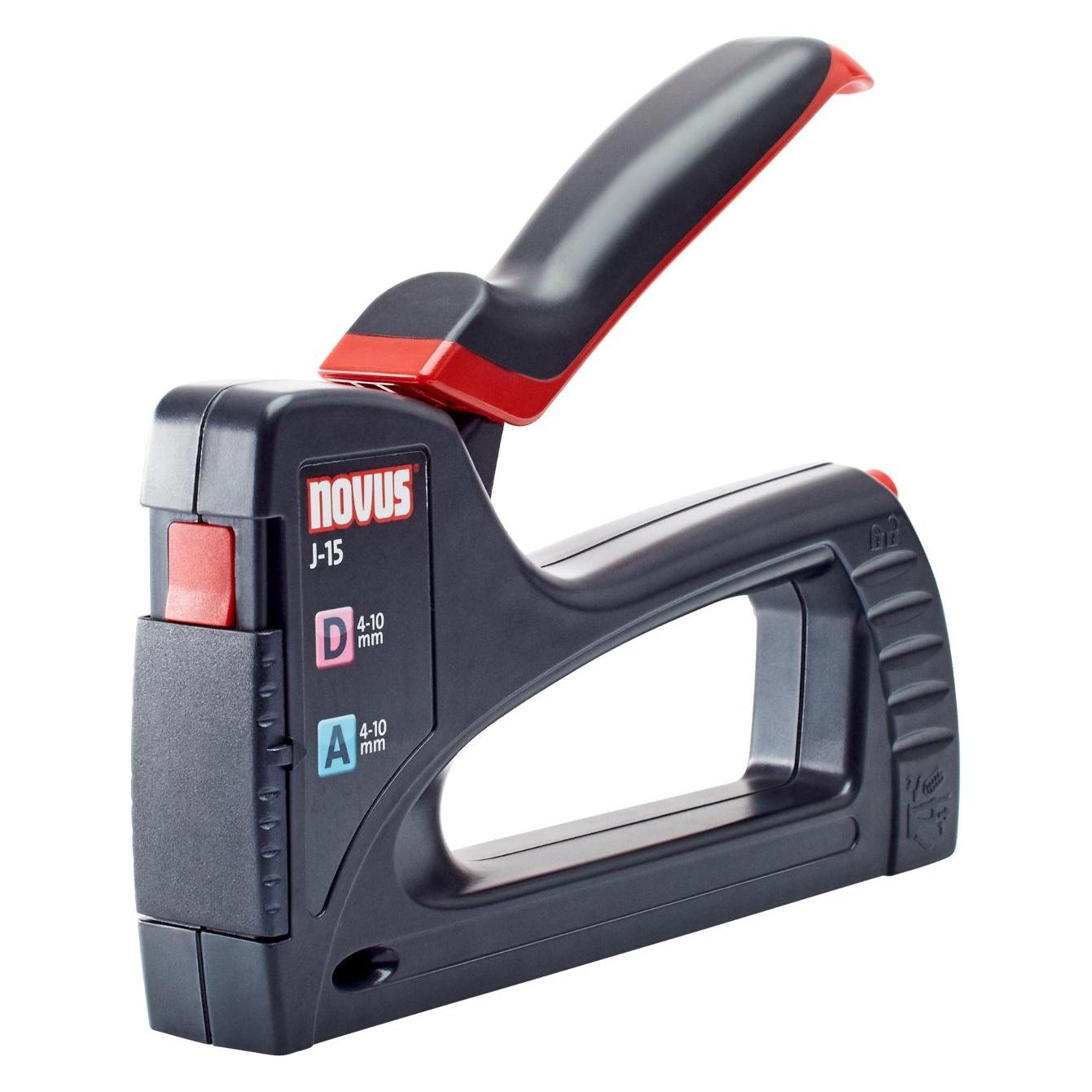 Novus Tools J-15 030-0457 Handtacker Klammernlänge 4 - 10 mm (030-0457)