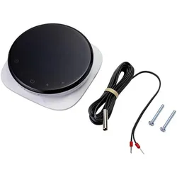 Sygonix Raumthermostat Touch, Thermostat, Schwarz, Weiss