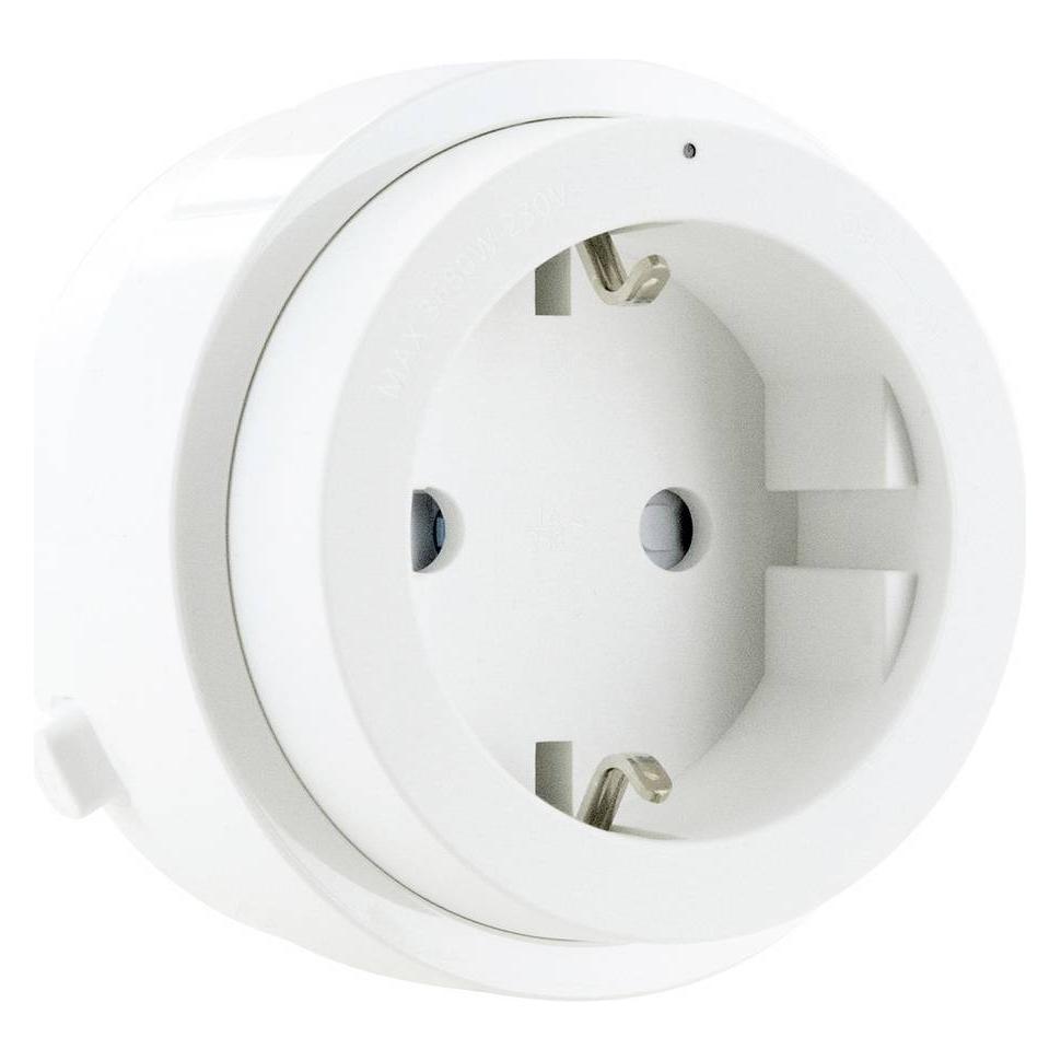 Schwaiger Steckdose für Modulare Stromleiste, 230 V, weiss (1x, CEE 7/3) (MSPW0230)