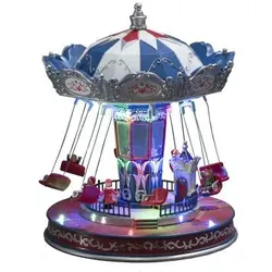 Konstsmide Weihnachtsbeleuchtung  LED Szenerie Karussell 21x26,5x21cm