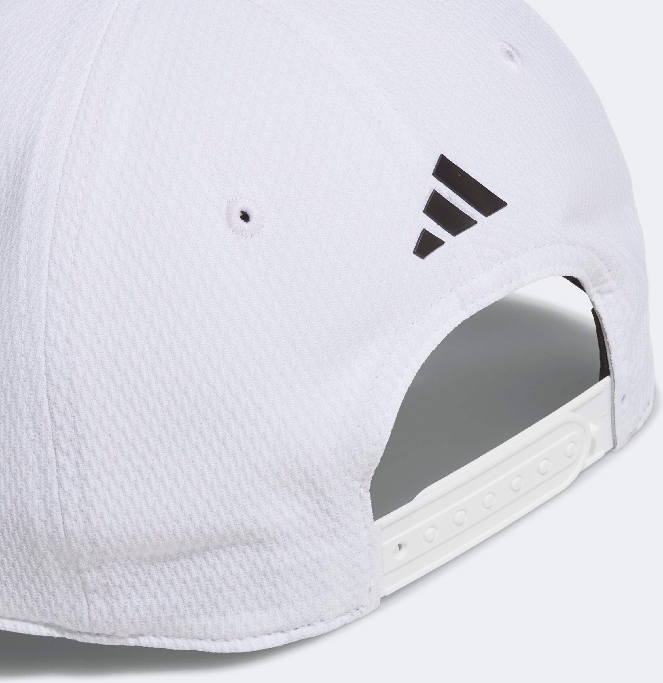 Baseball Cap ADIDAS PERFORMANCE "TOUR SNAPBACK MÜTZE", Herren, weiss (weiß), Obermaterial: 100% Polyester, Caps Baseball Cap weiß Einheitsgröße