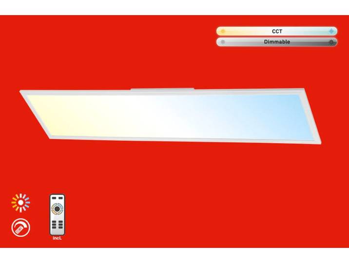 BRILONER LEUCHTEN LED Panel Piatto , weiß (weiß, neutral), Leuchten, LED Panel