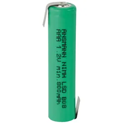 ANS MX AAA800Z - Industriezelle maxE, AAA (Micro), 800 mAh, Z-Lötfahnen