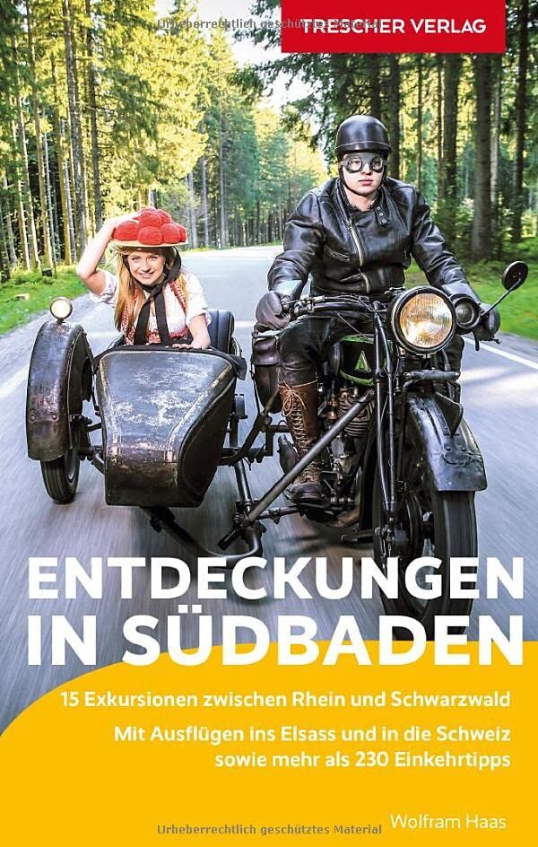 Wolfram Haas - Reiseführer Exkursionen in Südbaden: Schwarzwald, Breisgau, Markgräflerland, Kaiserstuhl - Mit Abstechern ins Elsass und in die Schweiz (Trescher-Reiseführer) - Preis vom 01.10.2026 17:08:56 h