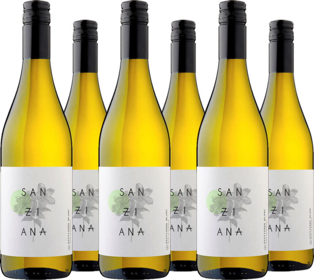 6er Vorteilspaket Sanziana Sauvignon Blanc 2025 Cramele Recas