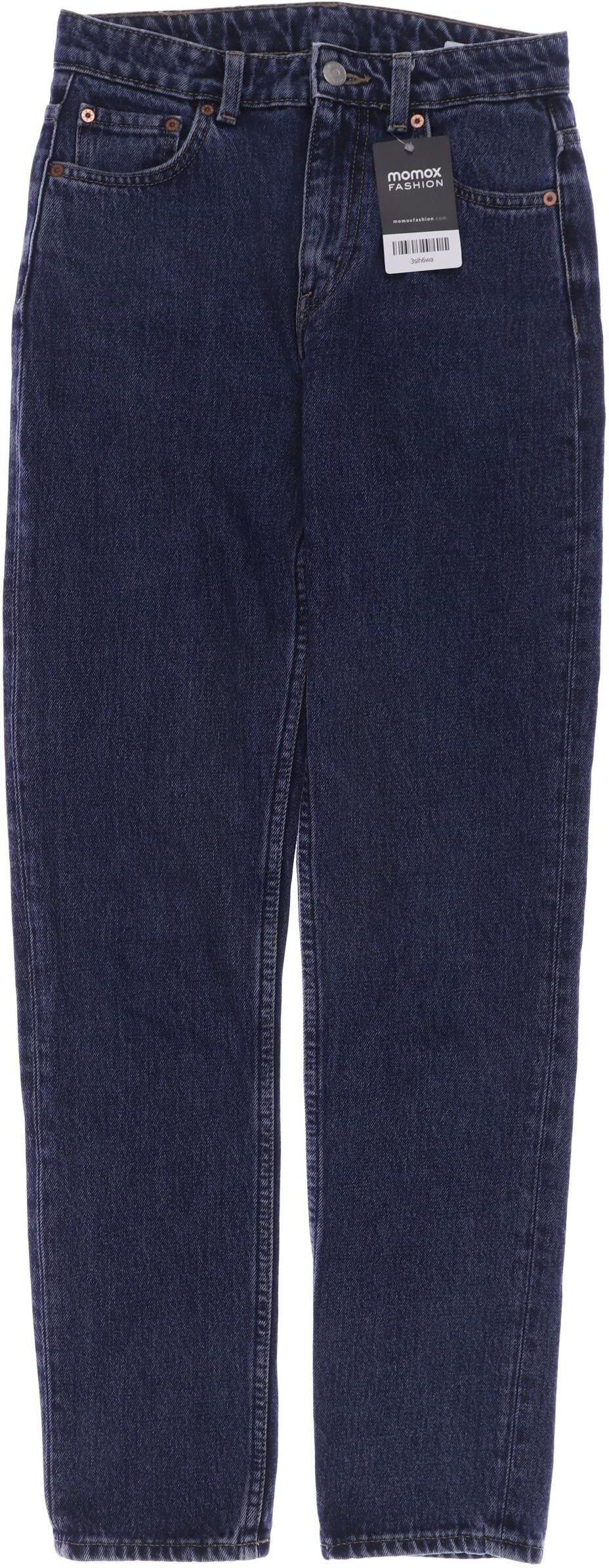 Weekday Damen Jeans, Blau, Gr. W25, Baumwolle - Second Hand