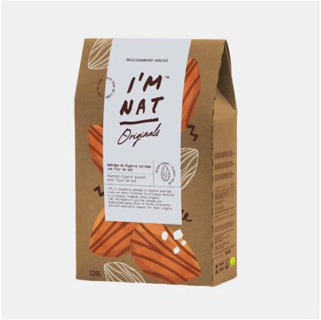 I´M NAT AMENDOA DO ALGARVE TORRADA COM FLOR DE SAL 120g