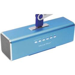 Technaxx MusicMan MA Lautsprecher Mini Lautsprecher AUX, FM Radio, USB, SD Blau 3430