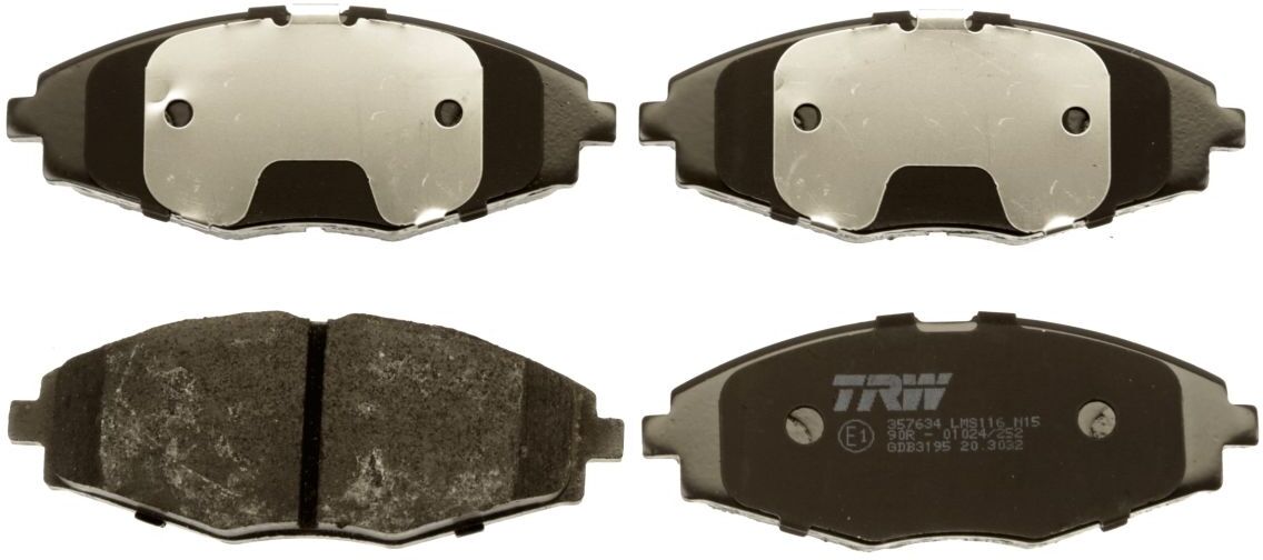 Bremsbelagsatz TRW GDB3195, Vorne