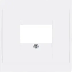 Kopp 373913187 MALTA - TDO-Abdeckung, 1-3 Anschlüsse, Farbe: arktisweiß