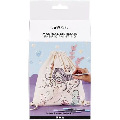 Creativ Company DIY Sets Konfektionsartikel Magische Meerjungfrau, Kreativ Box