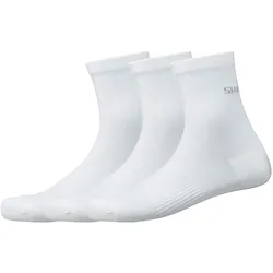 Shimano, Herren, Sportsocken, Performance Mid (x3) (45 - 48), Weiss